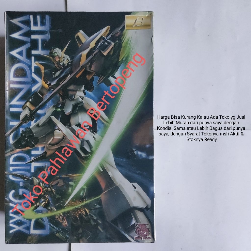 MG 1/100 Gundam Deathsycthe [Dragon Momoko] - ( TAG : Bandai Exia OO Wing Strike Freedom Barbatos Ag