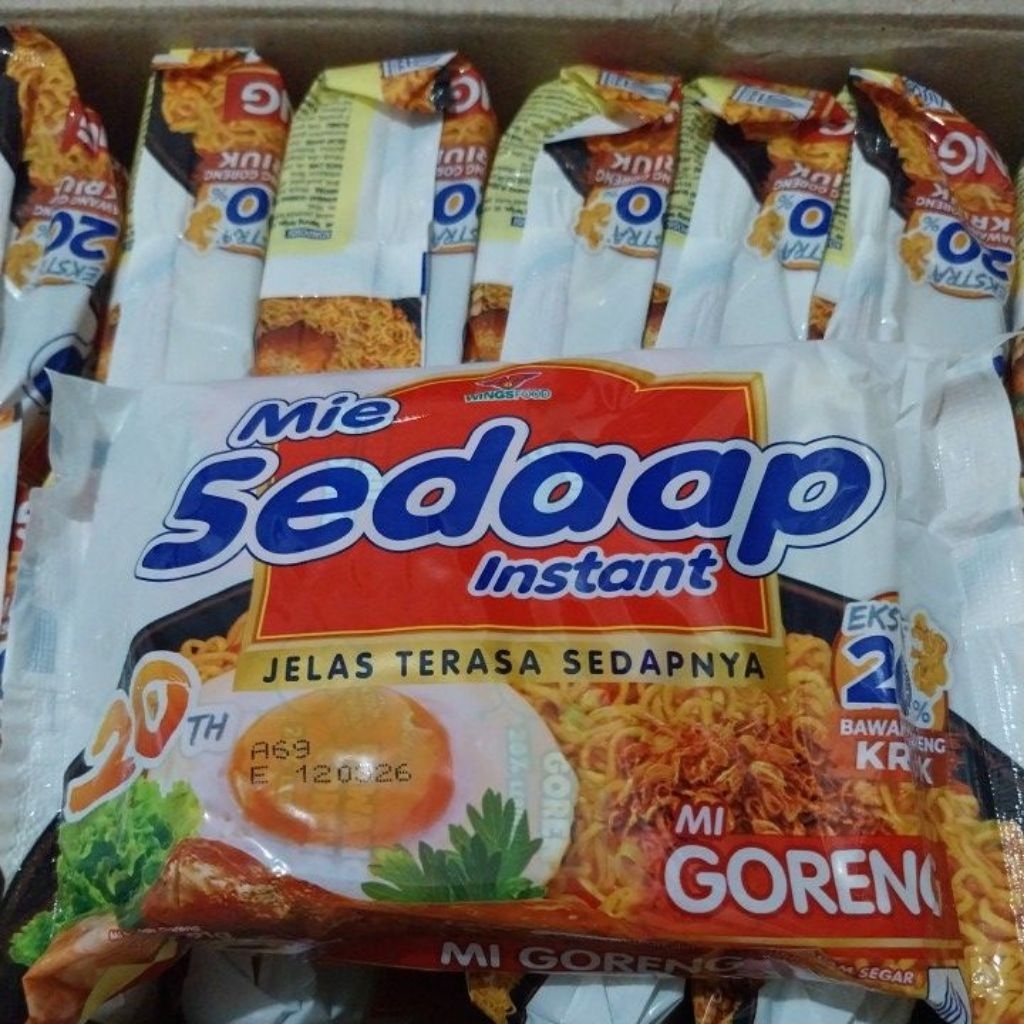 

Paket Mie Sedaap Goreng | 6 pcs