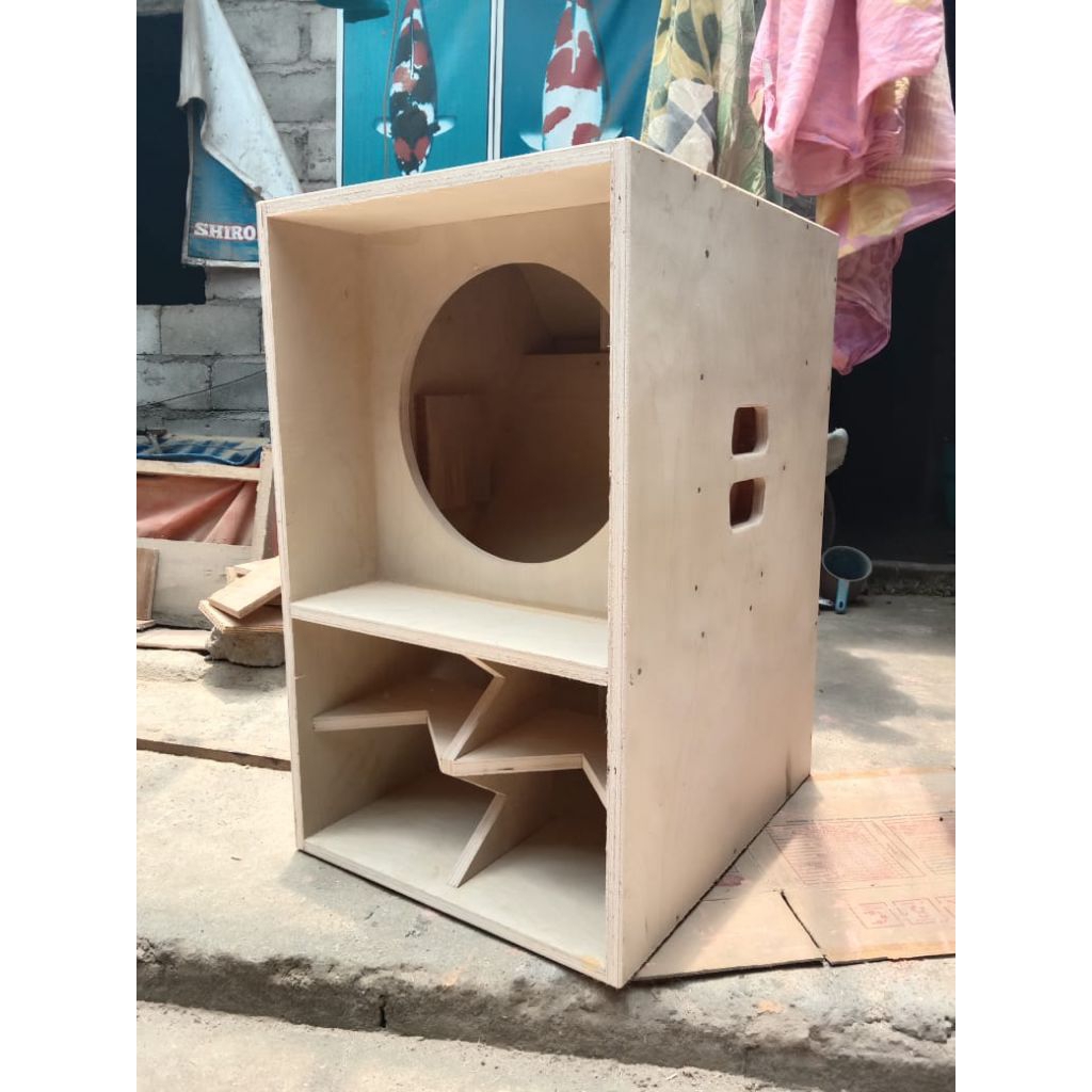 box CBS 15 inch 18mm full meranti