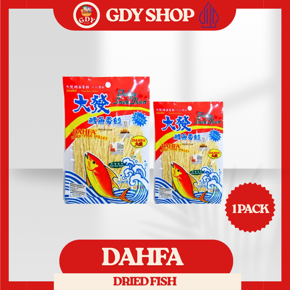 

Dahfa Snack Ikan 50gr & 120gr | Dried Fish Snack | Cemilan Ikan
