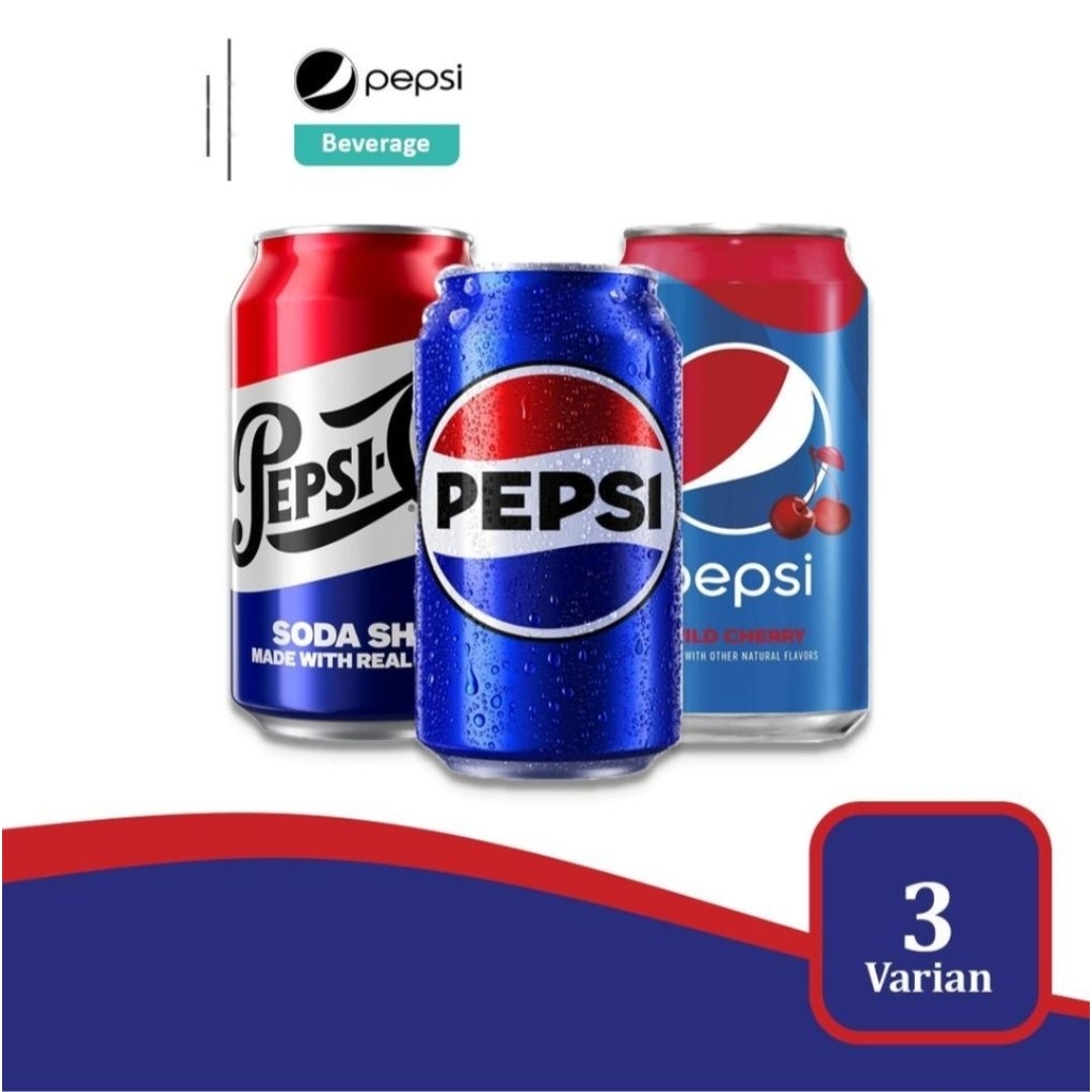 

PEPSI MADE IN USA KALENG 355ML