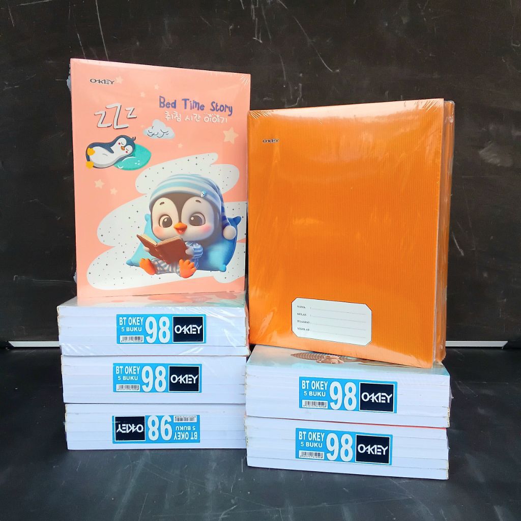 

[Whispers] Buku Tulis Okey 98 Lembar ( Pak 5 Buku ) [ Original ] Produk By Kiky