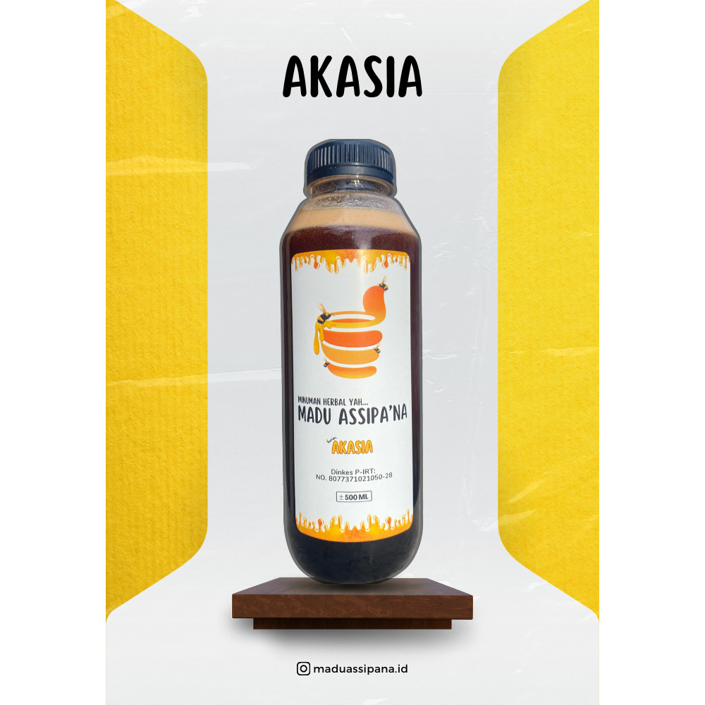 

Madu Assipana - Madu hitam super /Madu asli tanpa campuran (Premium Quality Isi 500ml/650gr