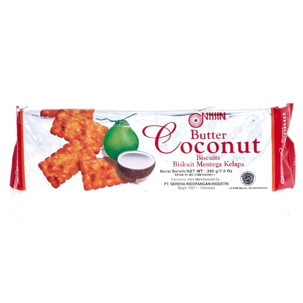 

Biskuit Butter Coconut Mentega Kelapa Nissin 200 gr