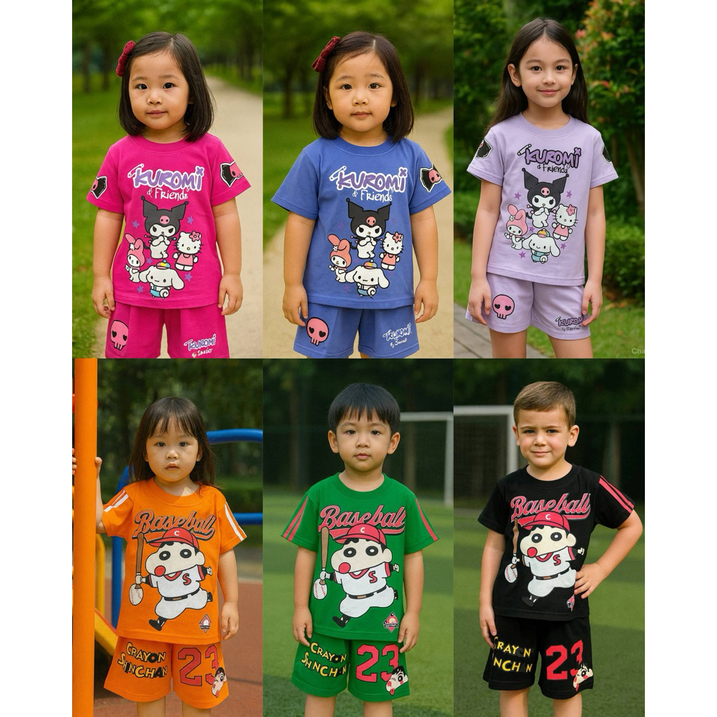 MIKIEE_MINIEE baju setelan anak cewek / oneset kids premium perempuan