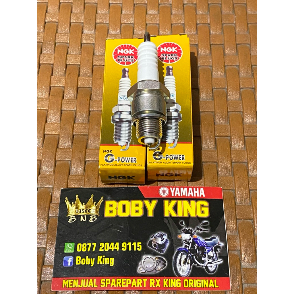 BUSI NGK G-POWER BPR7HGP PLATINUM ALLOY IRIDIUM VESPA RXKING RX KING RXZ FIZR FORCE 1