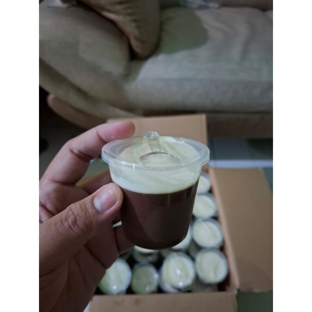 

puding coklat premium cup 150ml