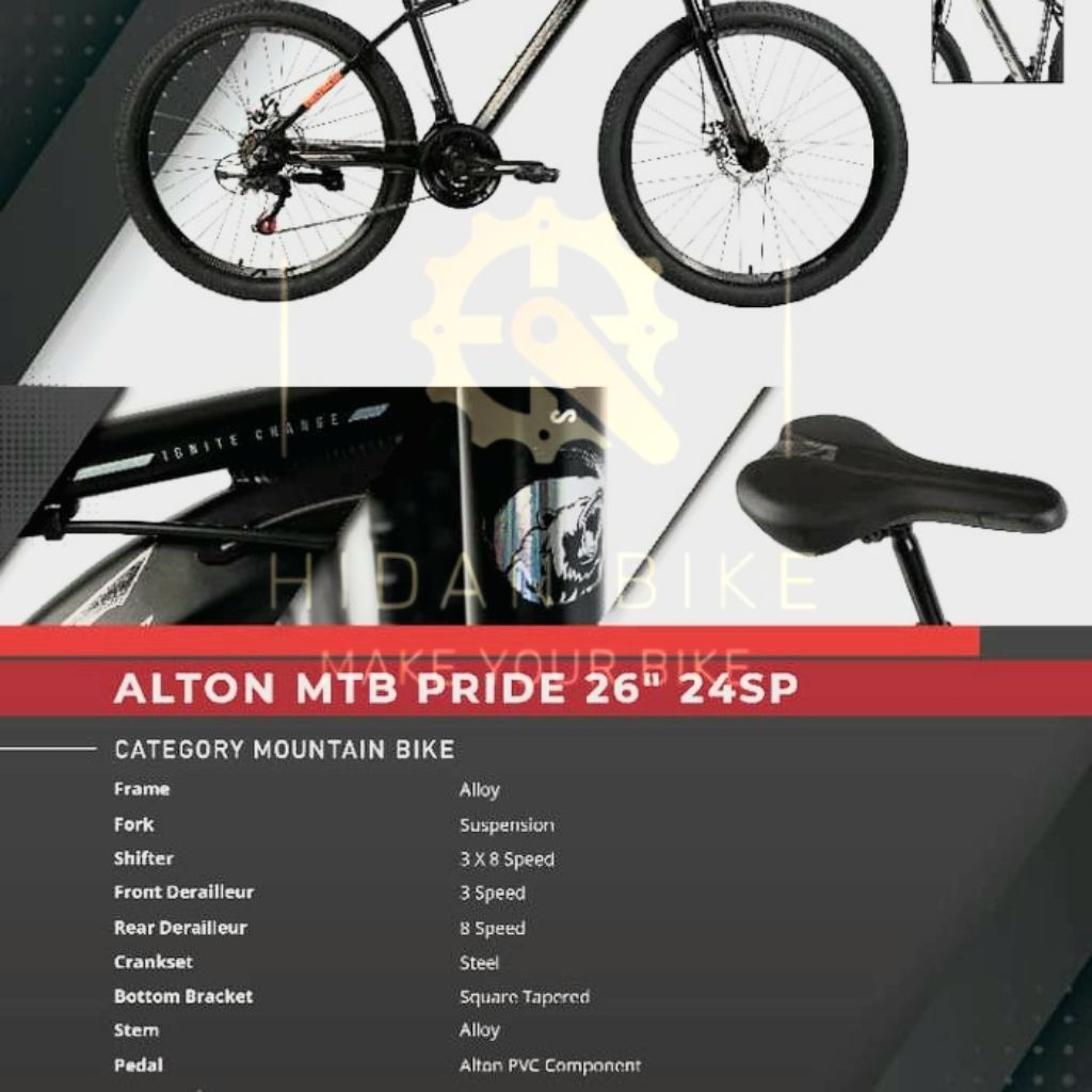 MTB 26 ALTON PRIDE