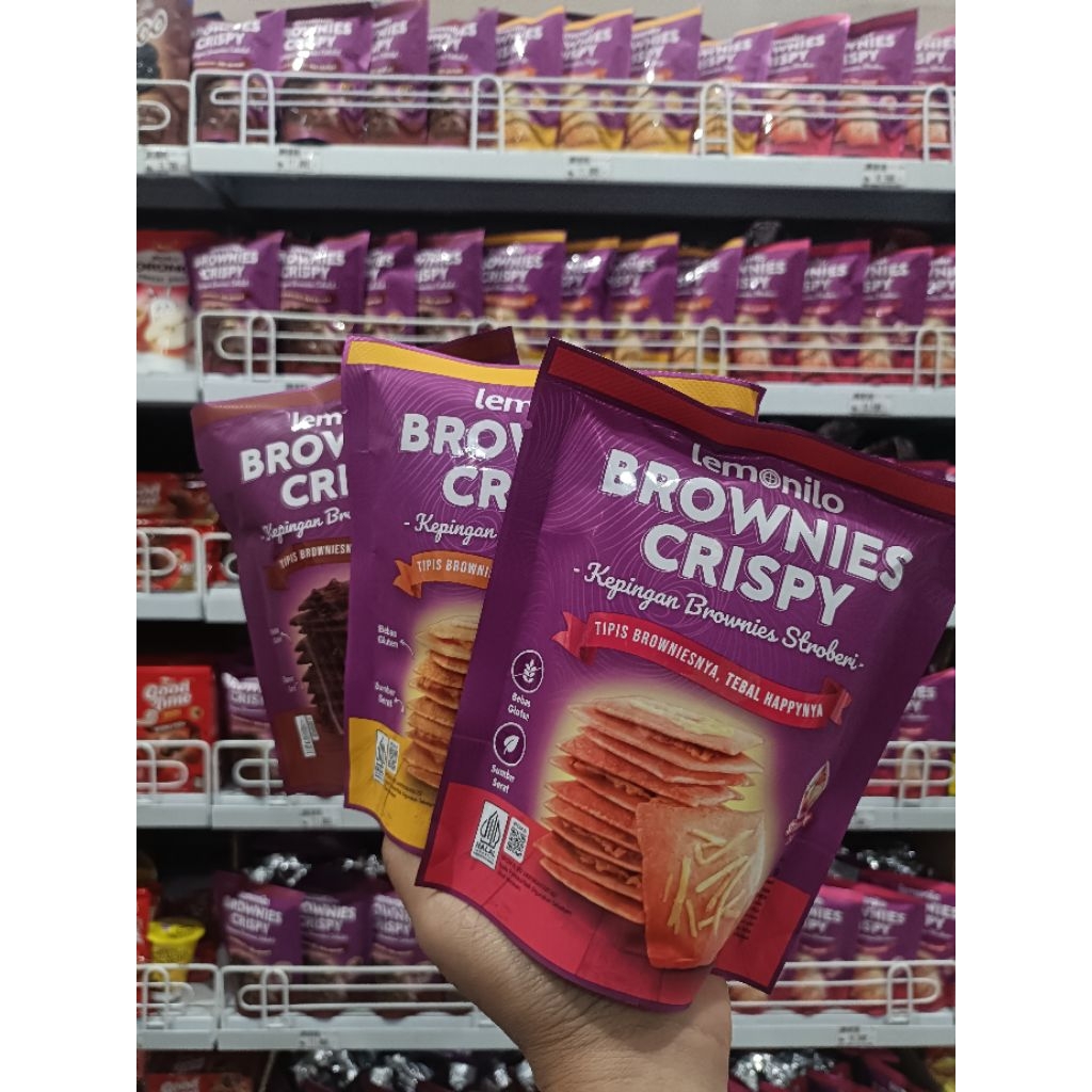 

brownies crispy lemonilo