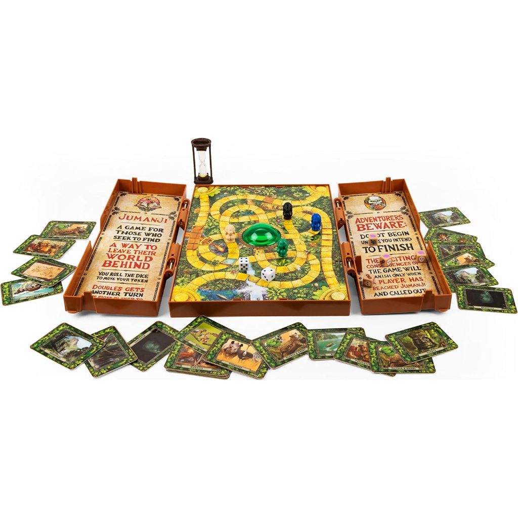 Jumanji Deluxe Game, Immersive Electronic Version of The Classic Adventure Movie Board Game
