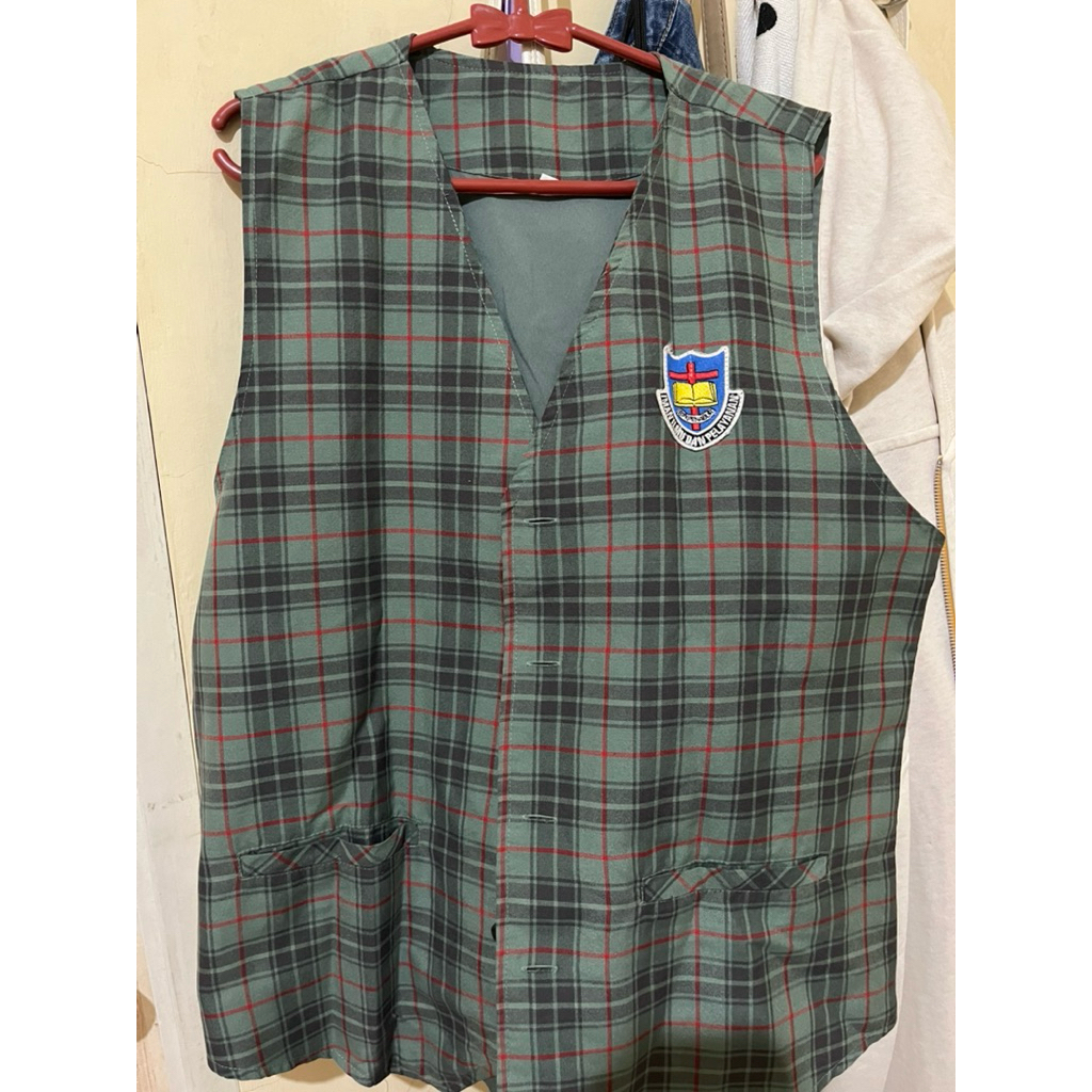 Seragam SMAK SMA BPK Penabur Seragam Putih Rompi Penabur SMA