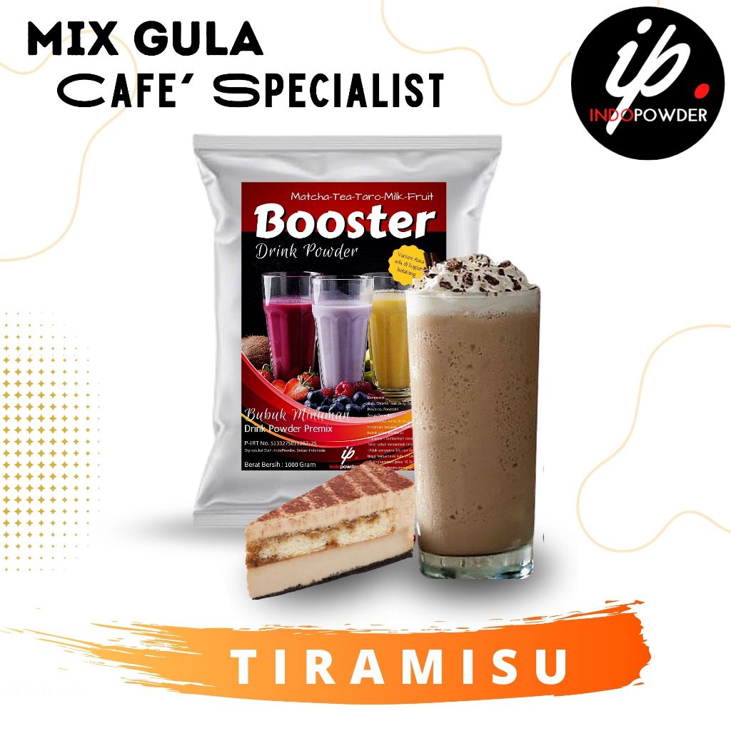 

Bubuk Minuman rasa TIRAMISU Powder 1 Kg - Powder Tiramisu 1 Kg - Bubuk TIRAMISU 1 Kg
