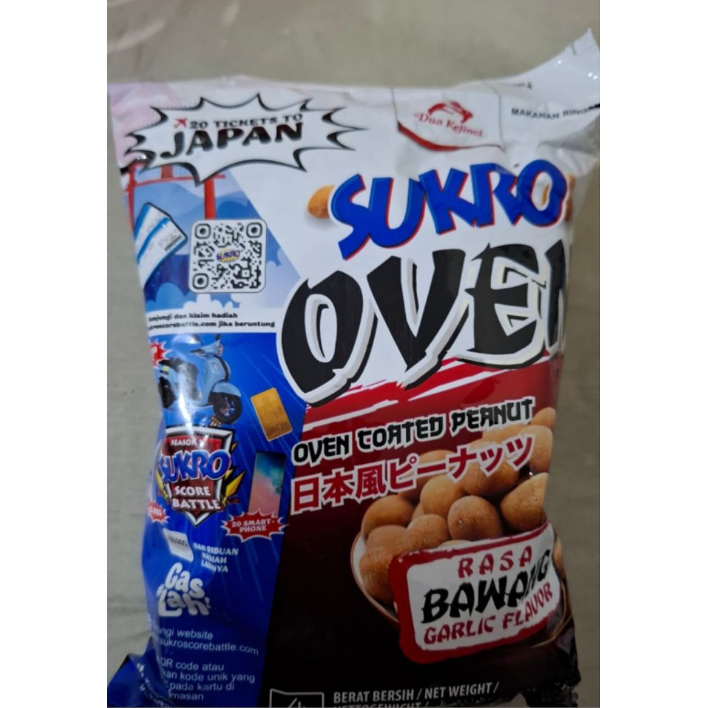 

Sukro Oven Bawang Garlic 95 gram