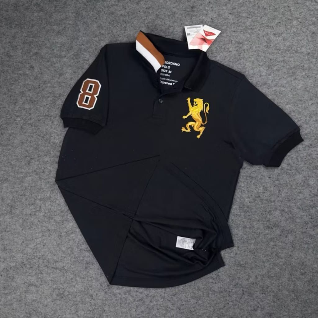 Kaos Polo Shirt / Kaos T-Shirt Polo 3D Lion / Kaos Polo Wangki / Kaos Polo Shirt terlaris