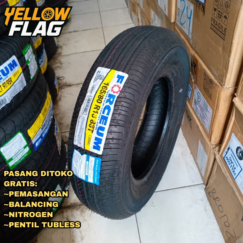 Ban Mobil Penumpang Ring 13 Forceum Ecosa 165 80 R13 Agya Ayla Lama Ukuran 165/80 ring13