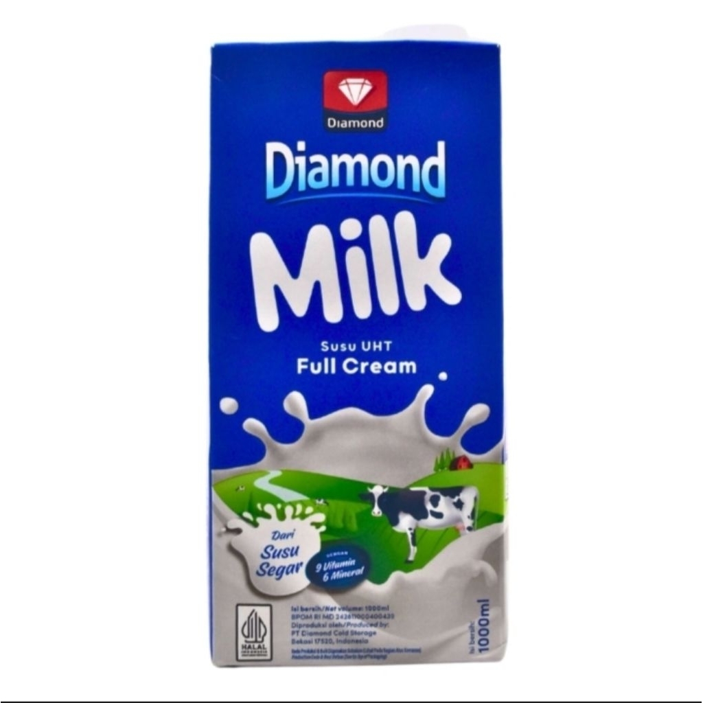 

Susu Diamond UHT Fullcream 1 Liter