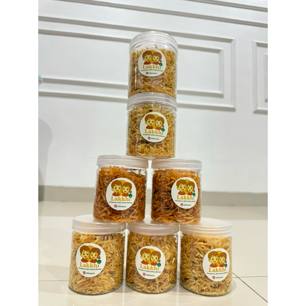 

SNACK VIRAL Kering Kentang PEDAS DAUN JERUK jar 600ML