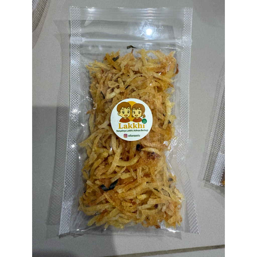 

SNACK VIRAL kering Kentang ORIGINAL DAUN JERUK (asin) ukuran 50 ML