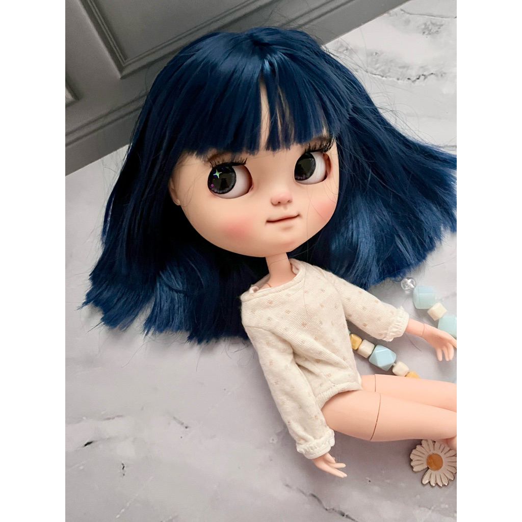 blythe dolls custom full face up boneka blyth doll Icy kolpri