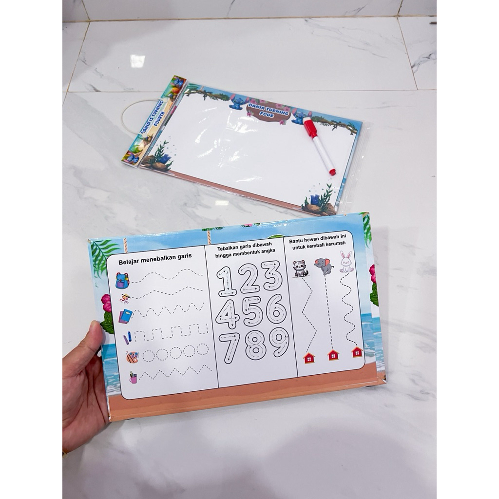

PAPAN TULIS WHITEBOARD CUSTOM SOUVENIR BIRTHDAY ULANG TAHUN ANAK