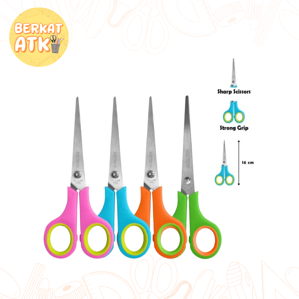 

Gunting STW-560 / Scissors / Gunting Gagang Warna