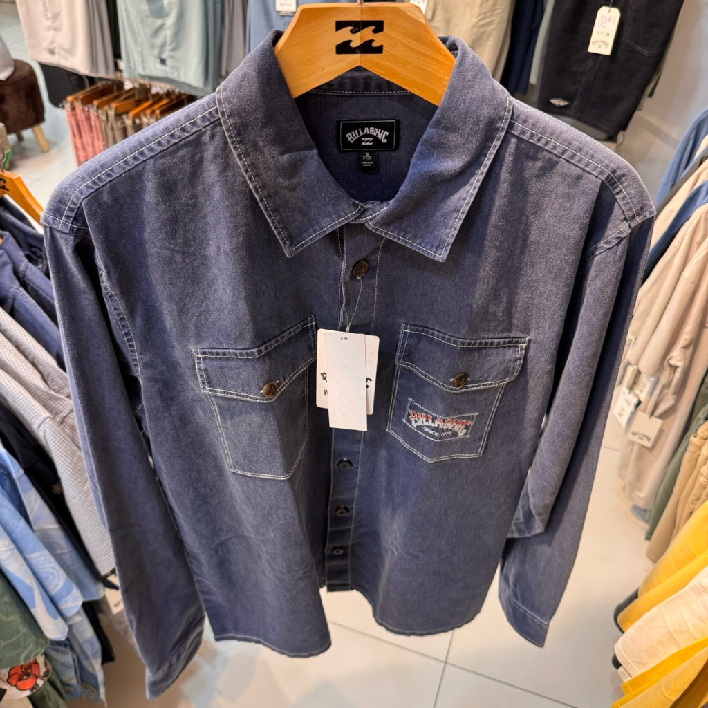 KEMEJA PRIA BILLABONG ORIGINAL BONG YEAR SHIRT