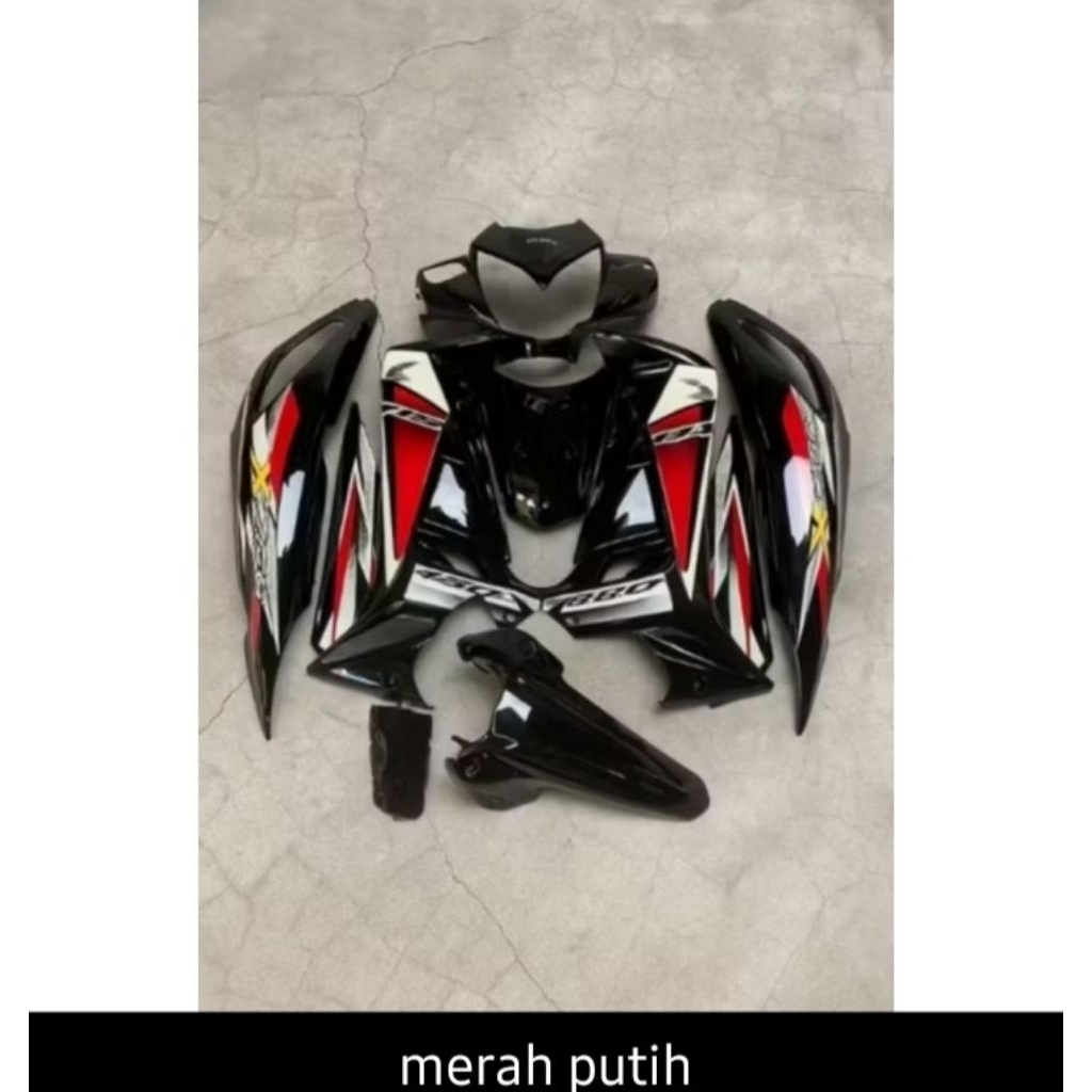 Cover body full set cover body halus motor supra x 125 R125 batman 2008-2012