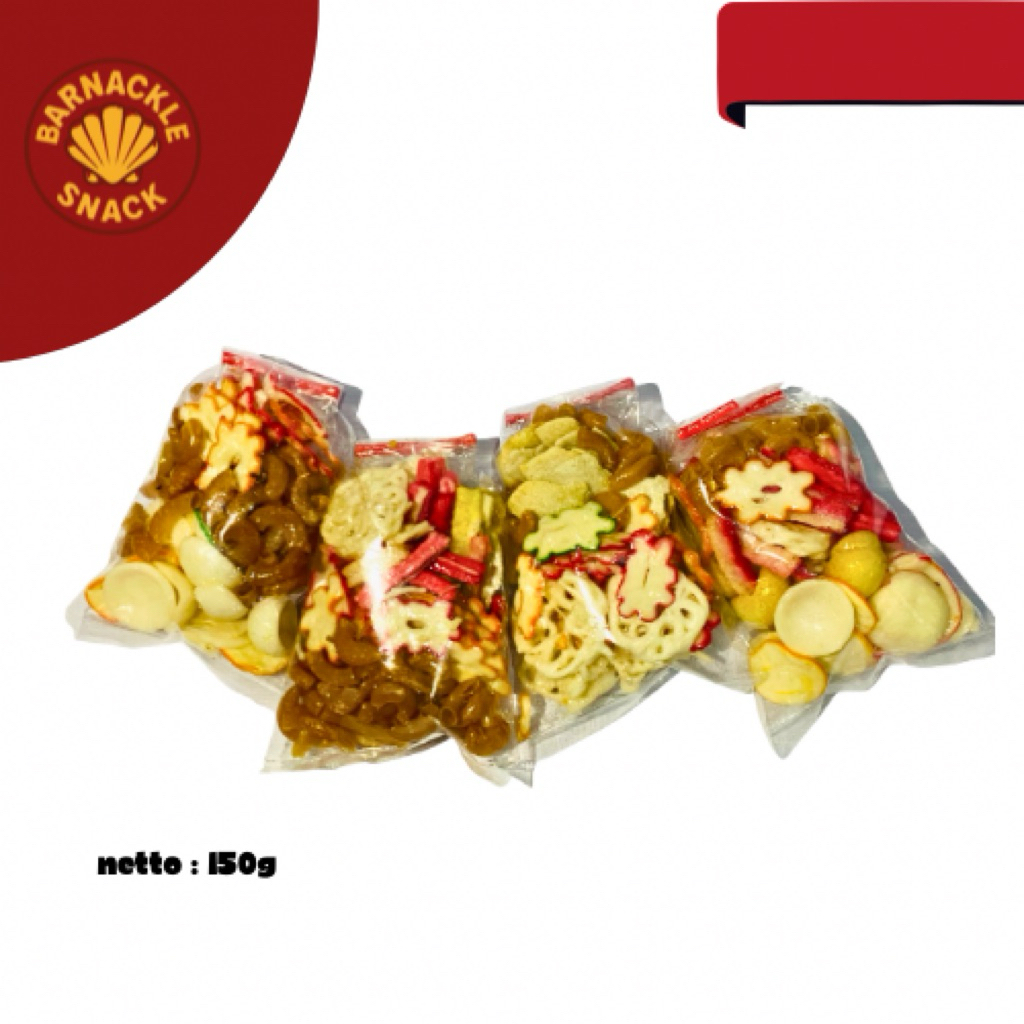 

MAKARONI Barnackle – Snack Pedas Makaroni & Kerupuk Renyah 60g 1pcs