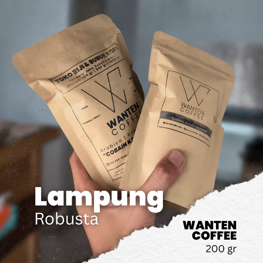 

Robusta Lampung | Single Origin | 200 gram