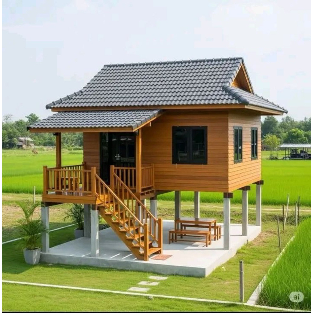 rumah kayu minimalis | rumah joglo jawa | rumah glamping