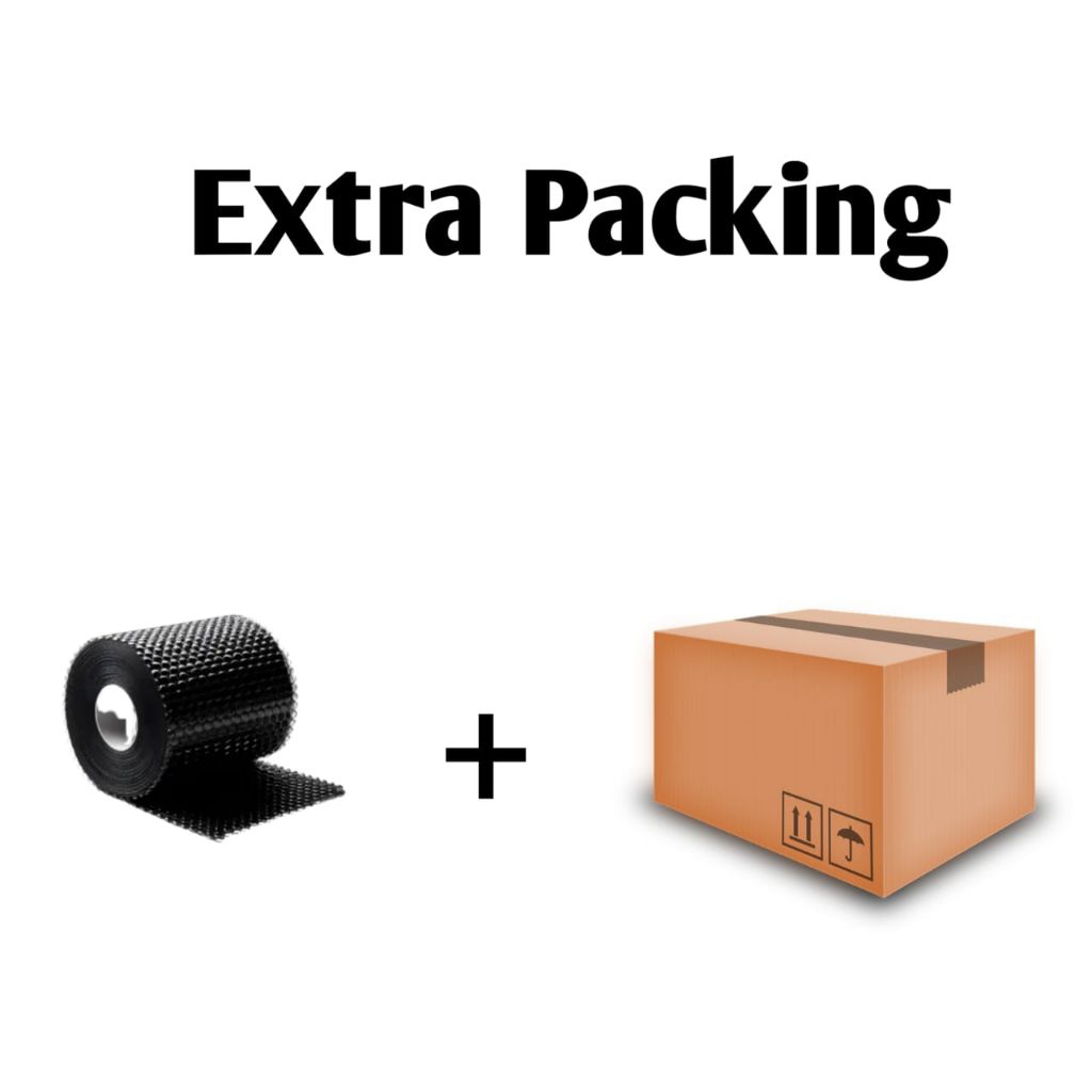 

EXTRA PACKING Bublle Wrap & Kardus
