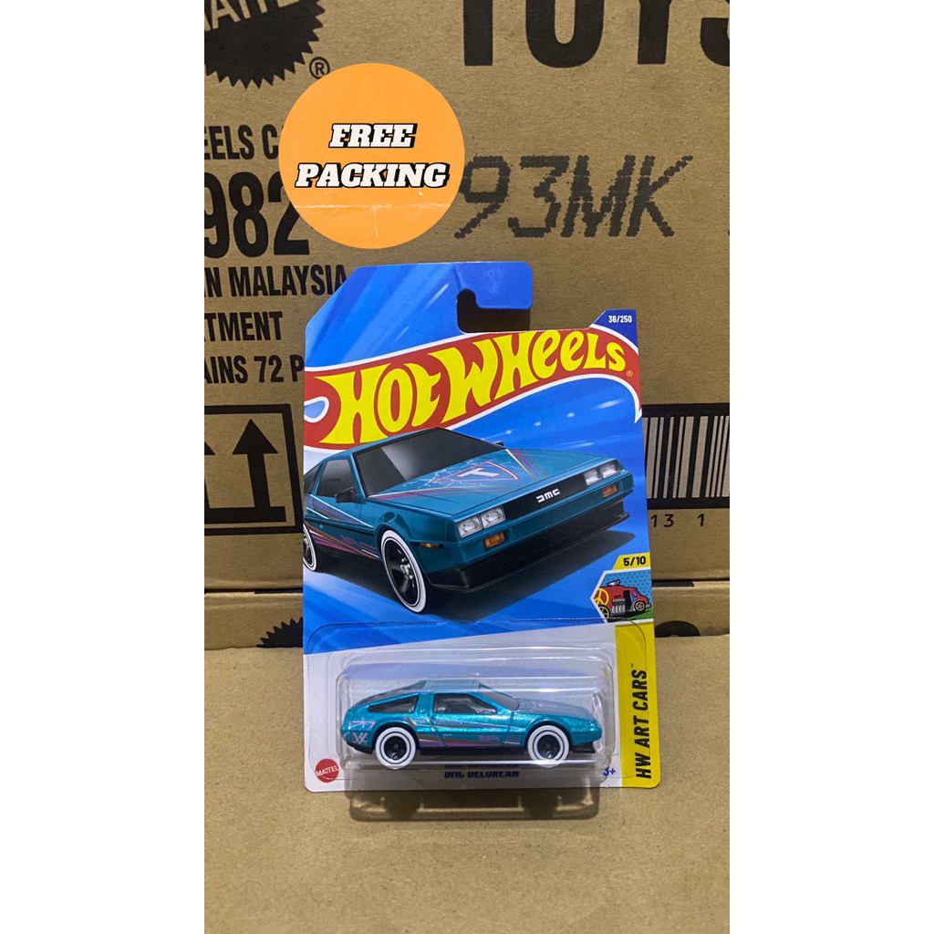 Hotwheels DMC Delorean lot 2025 (minus)