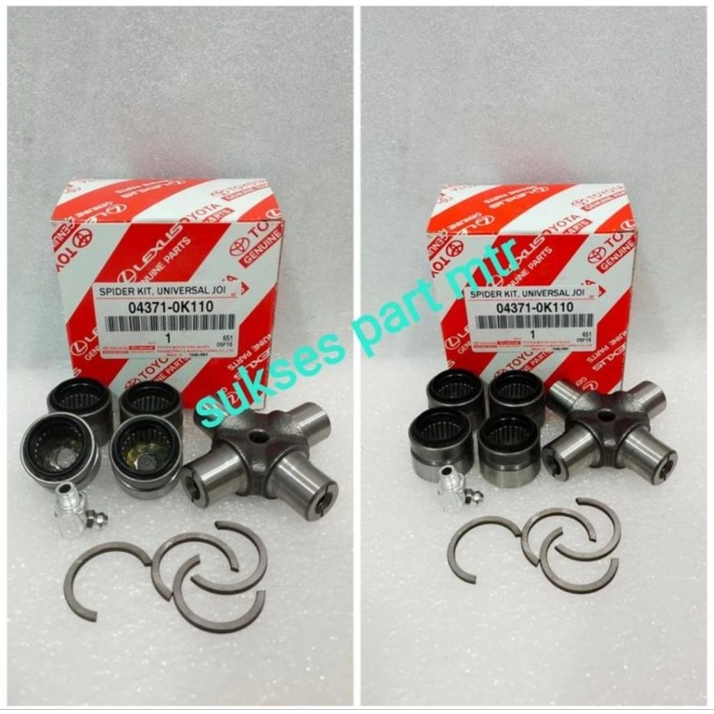 cross joint/spider kit hilux vigo 04371-0K110 original