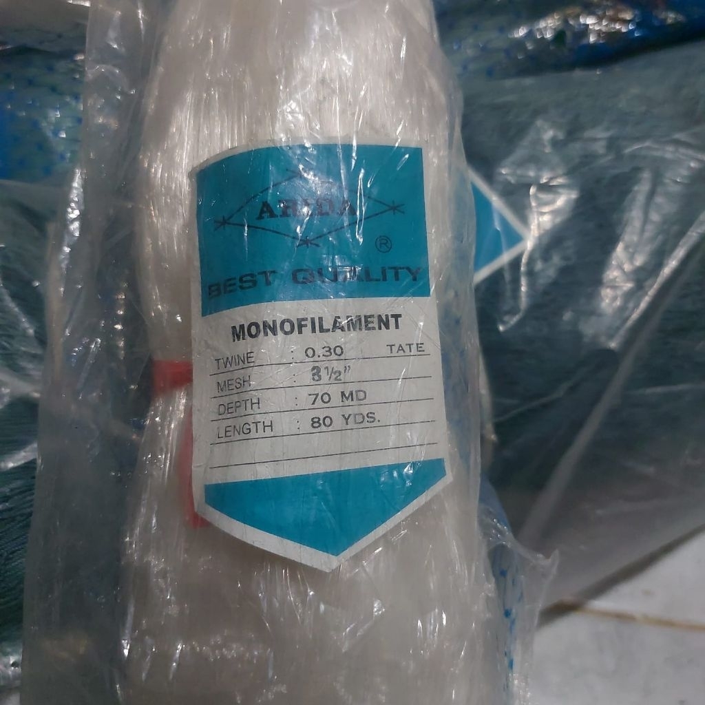 jaring ARIDA 3½ IN 0.30 70MD X 80YDS TATE