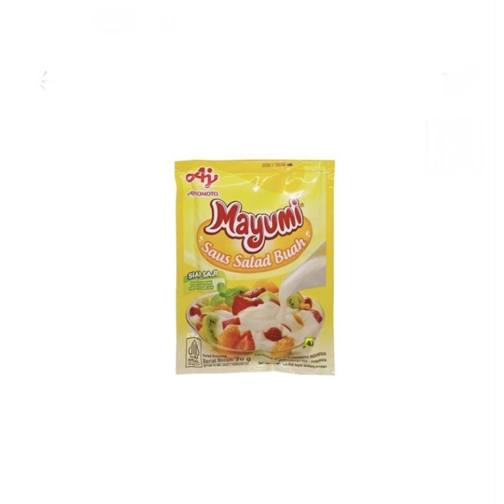 

mayumi saus salad buah pack 70 gr