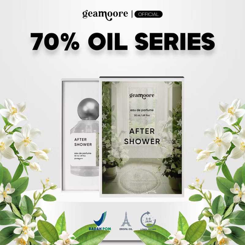 GEAMOORE EAU DE PARFUM 70% OIL LONGLASTING SERIES