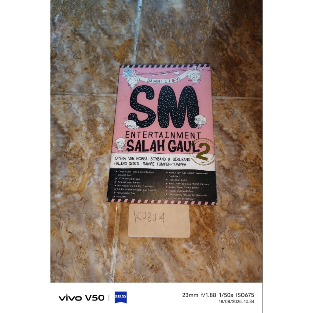 Buku Damn I ❤ SM Entertainment Salah Gaul 2