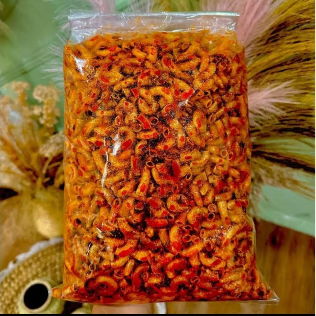 

Makaroni keriuk pedas daun jeruk bumbu cikruh 1kg