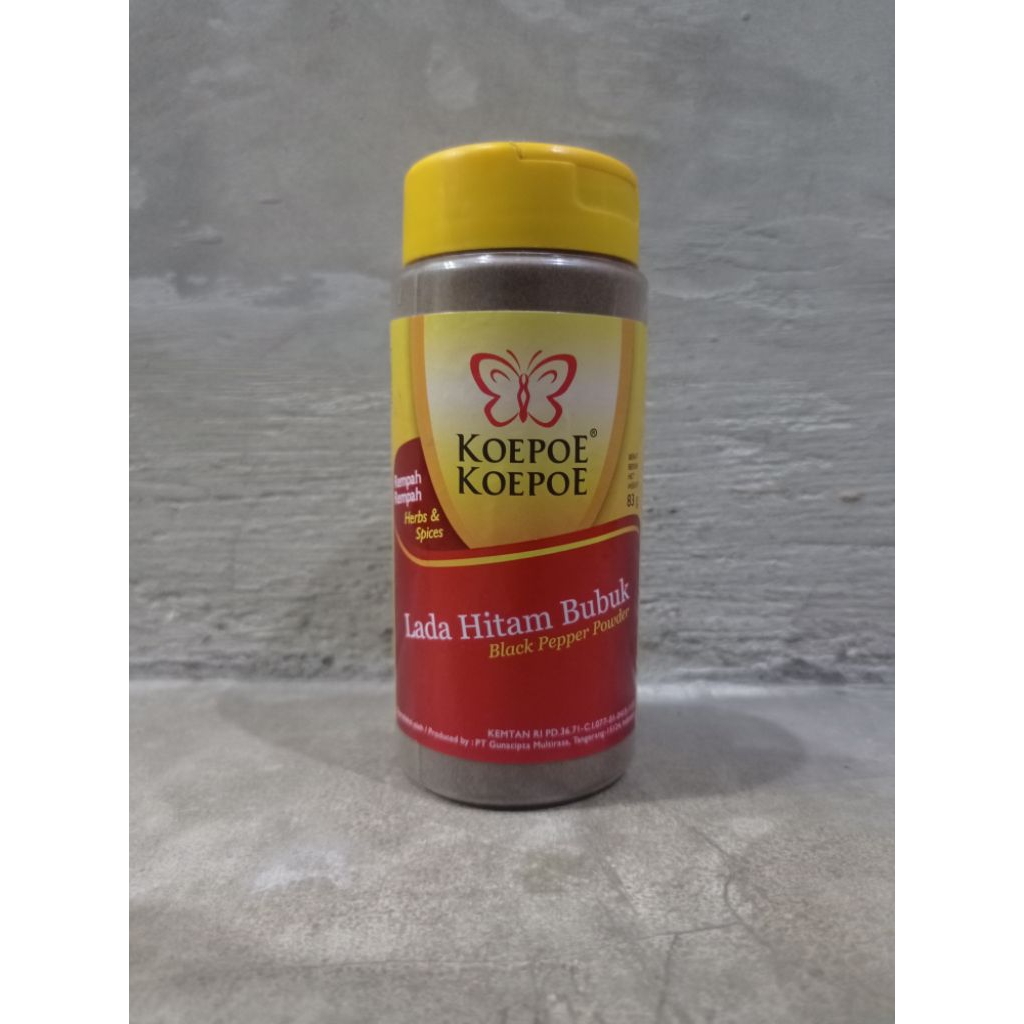 

Koepoe-Koepoe Lada Hitam Bubuk 83gr
