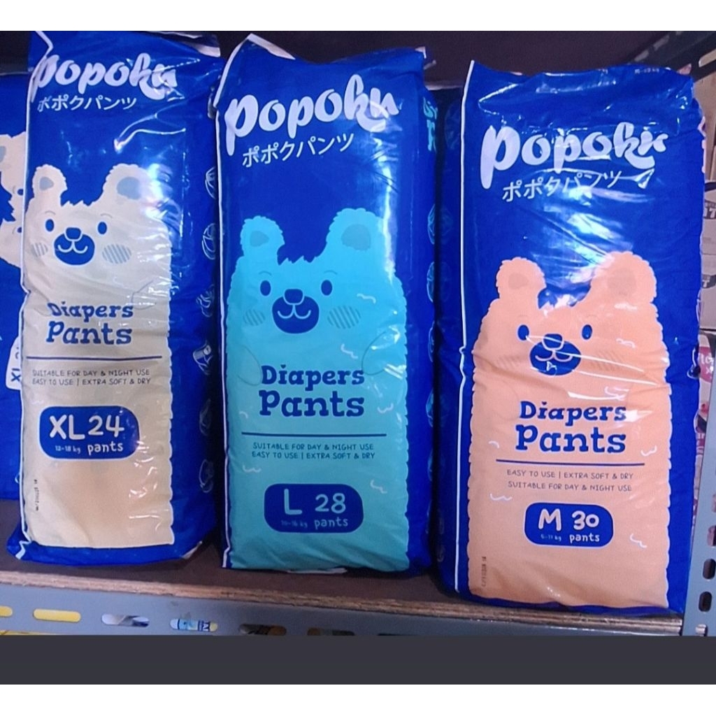 Diapers PopoKu pants M. L. XL