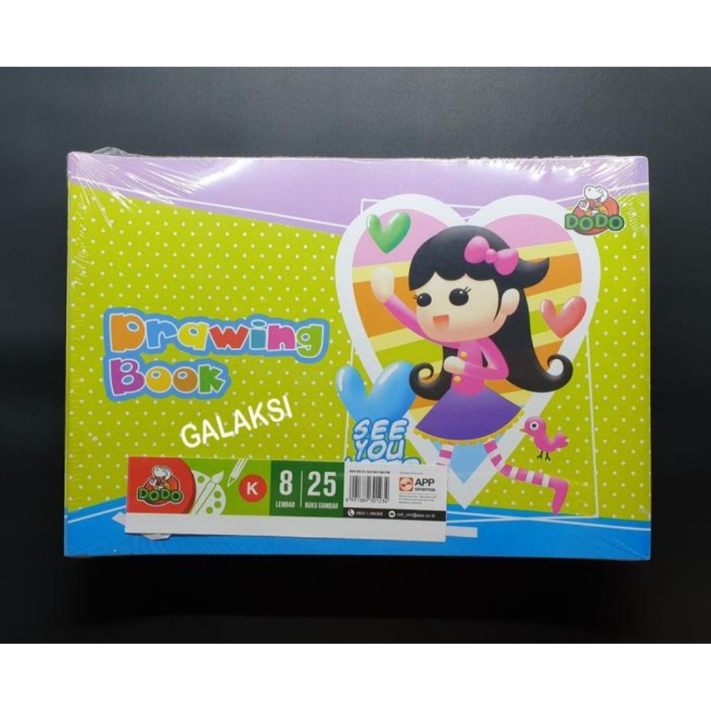 

BUKUGAMBAR dodo 8k / pak isi 25 buku