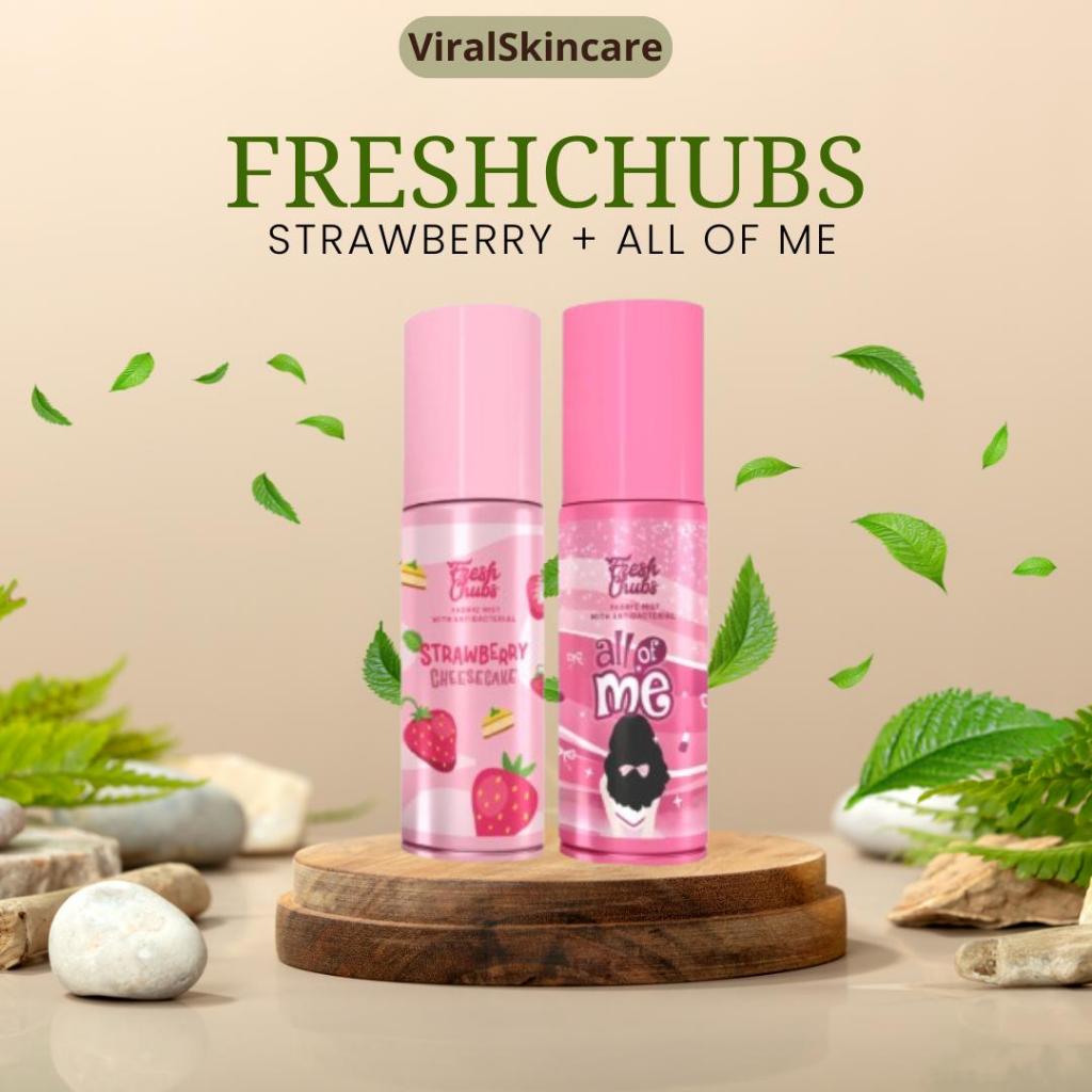 Freshchubs Fabric Mist Parfum Baju & Ruangan Strawberry Cheesecake + All Of Me 100ml