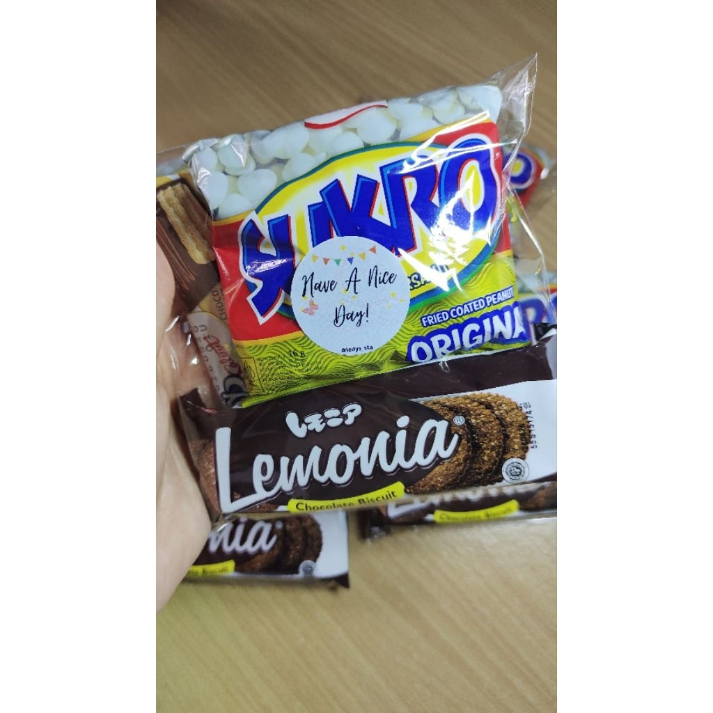 

As A gift "Have A Nice Day" Hadiah Mini / Mini Hampers / Bingkisan Kecil untuk berbagi