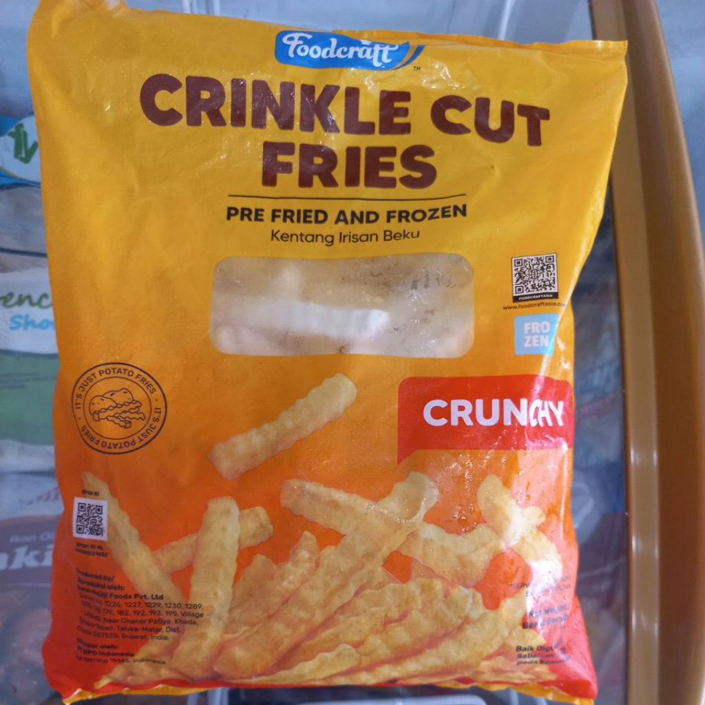 French Fries 1kg Crinkle cut Fries