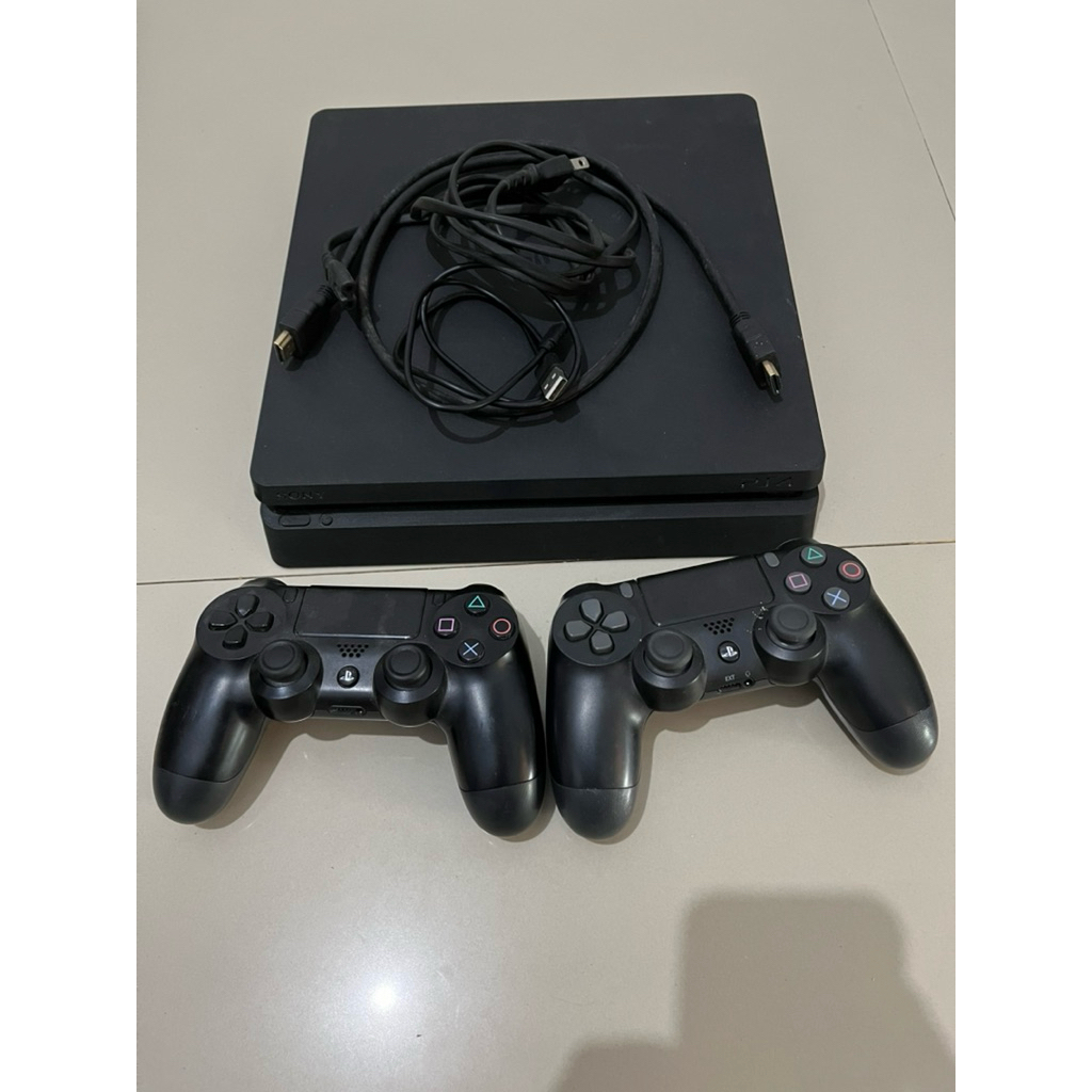 ps4 slim seri 22 hen 9.00 hardisk 500gb segel