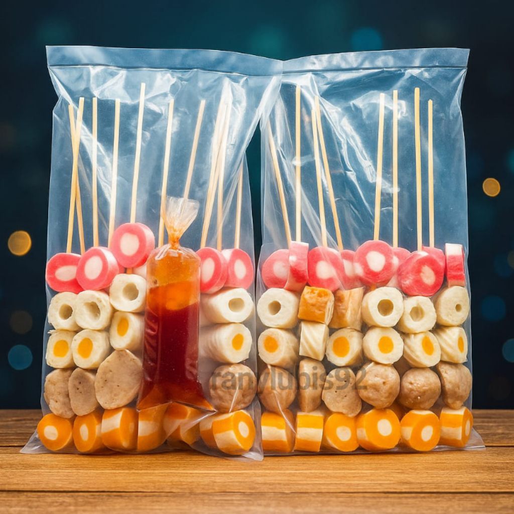 

Sate Mix Seafood isi 10 + saus