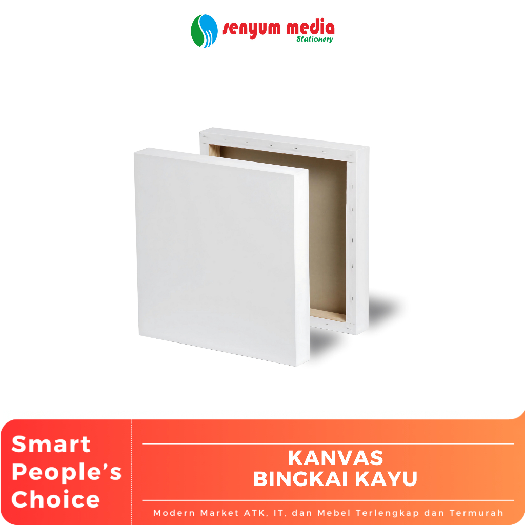 

Kanvas Putih Bingkai Kayu Ukuran 15x15 - 100x100 | Kanvas Lukis ( 1 pcs ) (S:PCS)