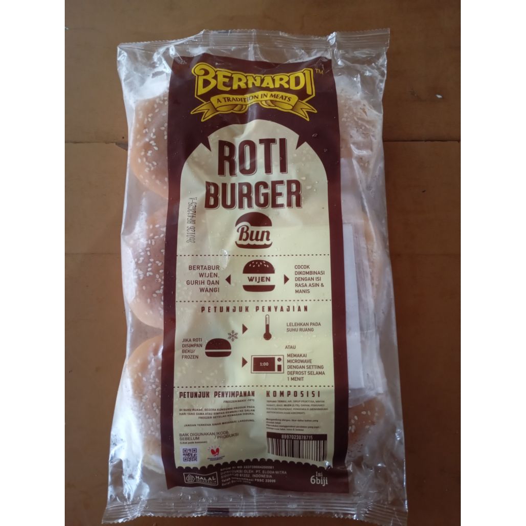 

Roti burger Bernardi