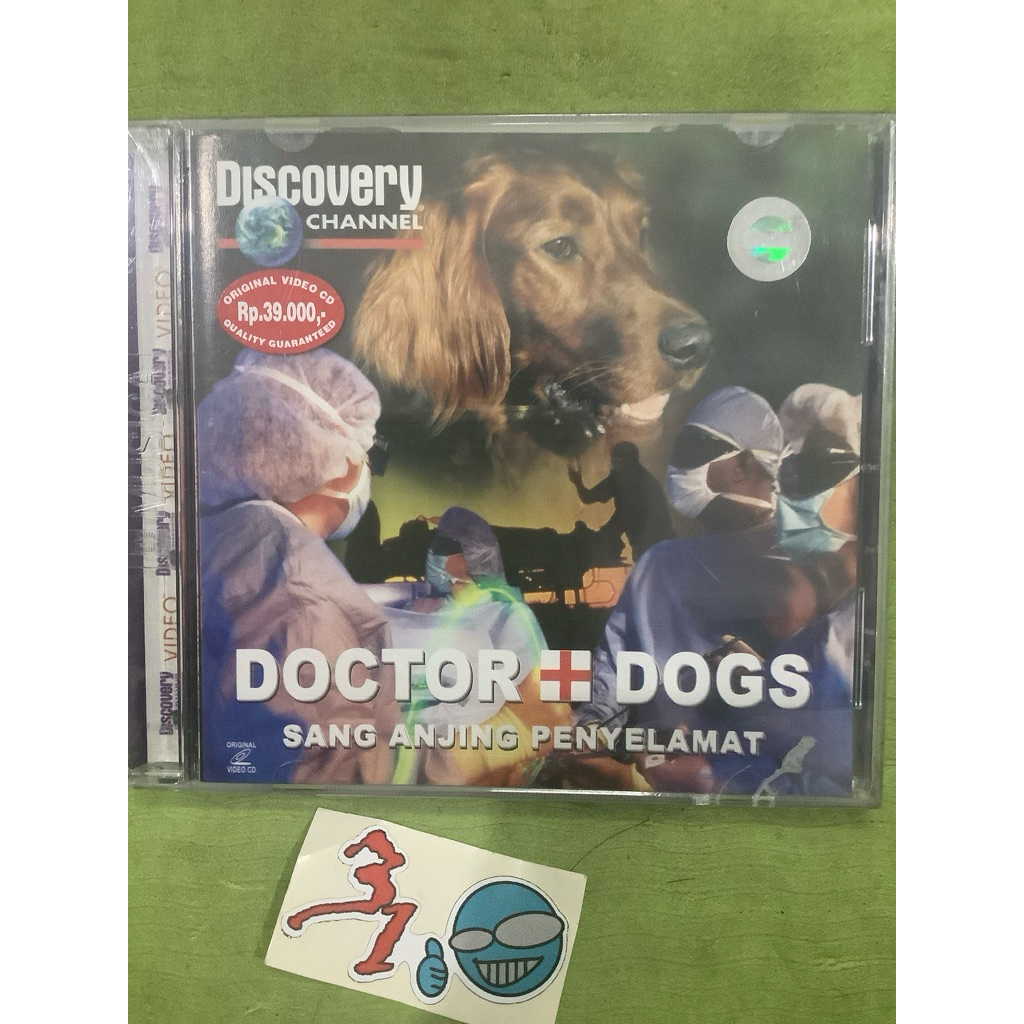 vcd ori segel doctor dog sang anjing penyelamat Discovery Channel