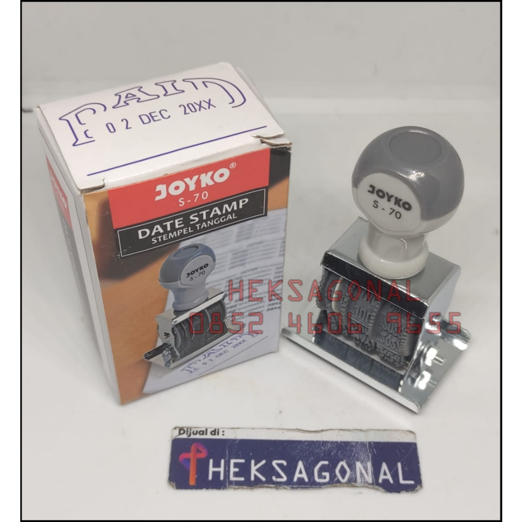 

Date Stamp Stempel Tanggal Joyko S-70 Paid BPN